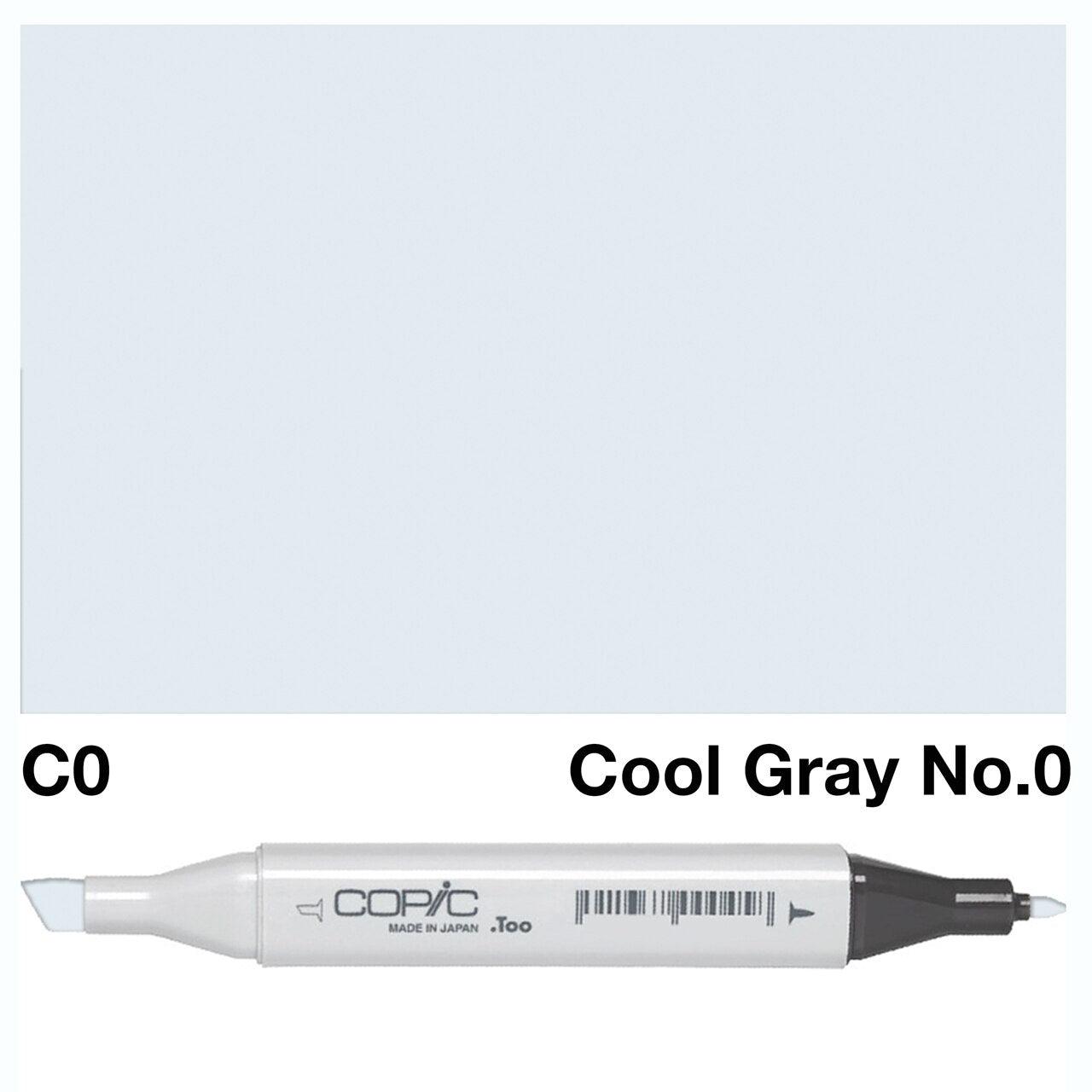 Copic - Original Marker - Cool Gray - C0-ScrapbookPal