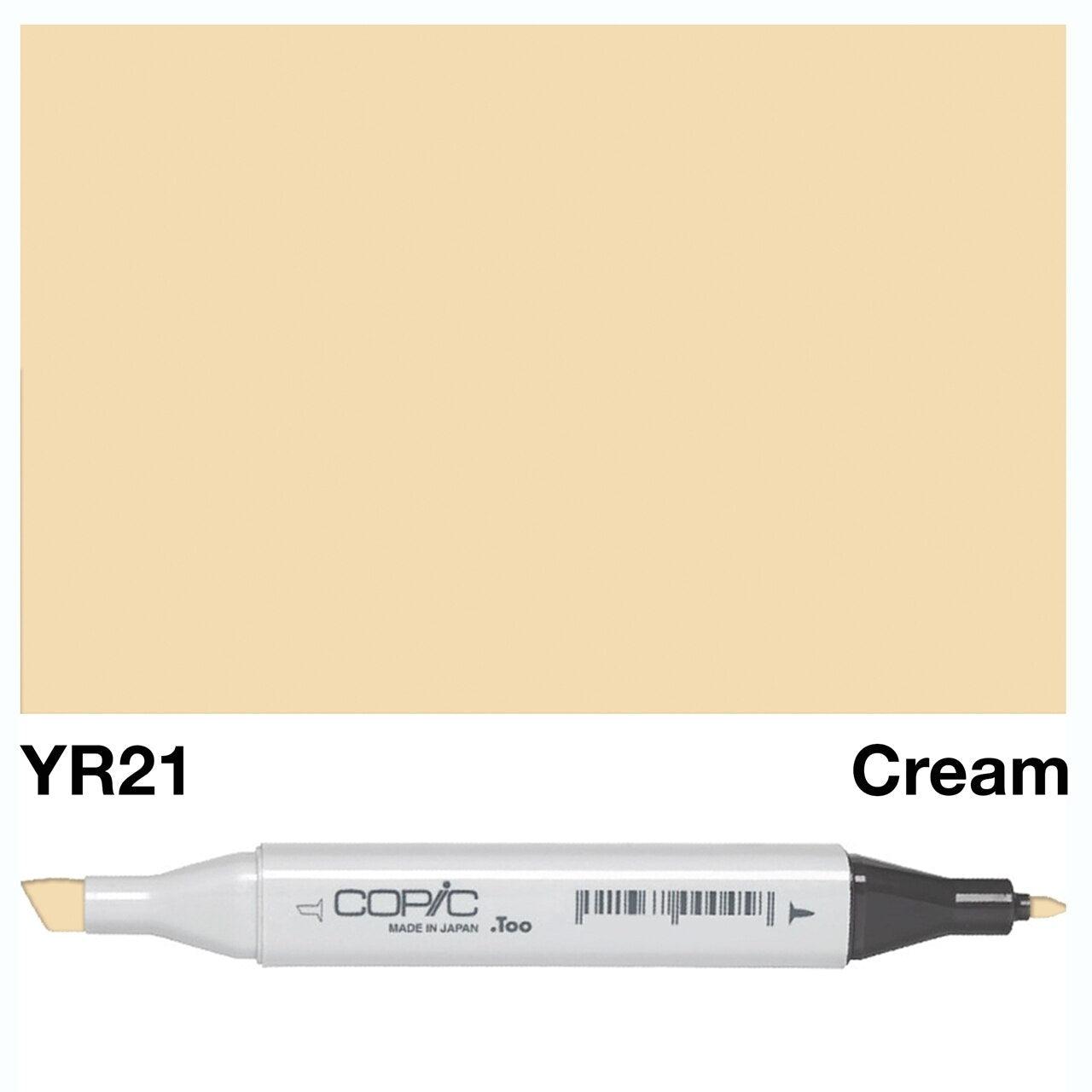 Copic - Original Marker - Cream - YR21-ScrapbookPal