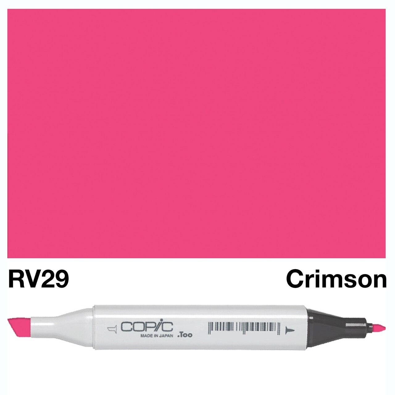 Copic - Original Marker - Crimson - RV29-ScrapbookPal