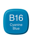 Copic - Original Marker - Cyanine Blue - B16-ScrapbookPal