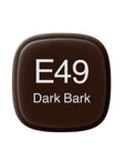 Copic - Original Marker - Dark Bark - E49-ScrapbookPal