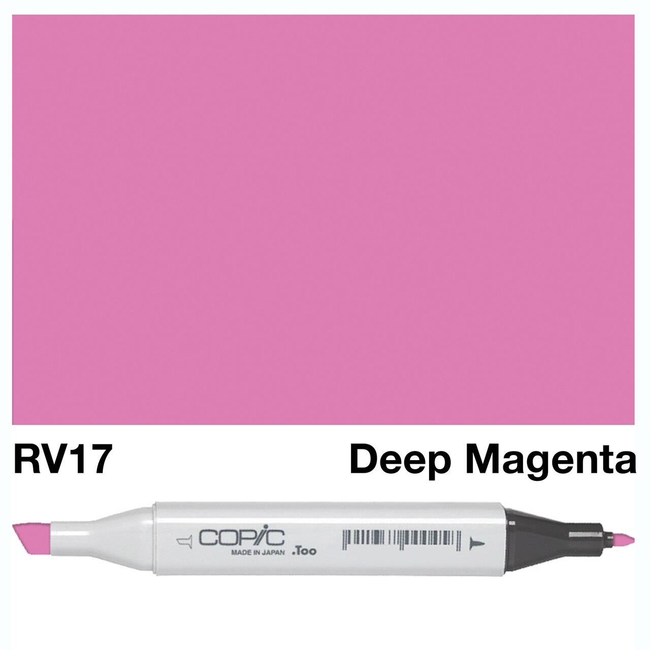 Copic - Original Marker - Deep Magenta - RV17-ScrapbookPal