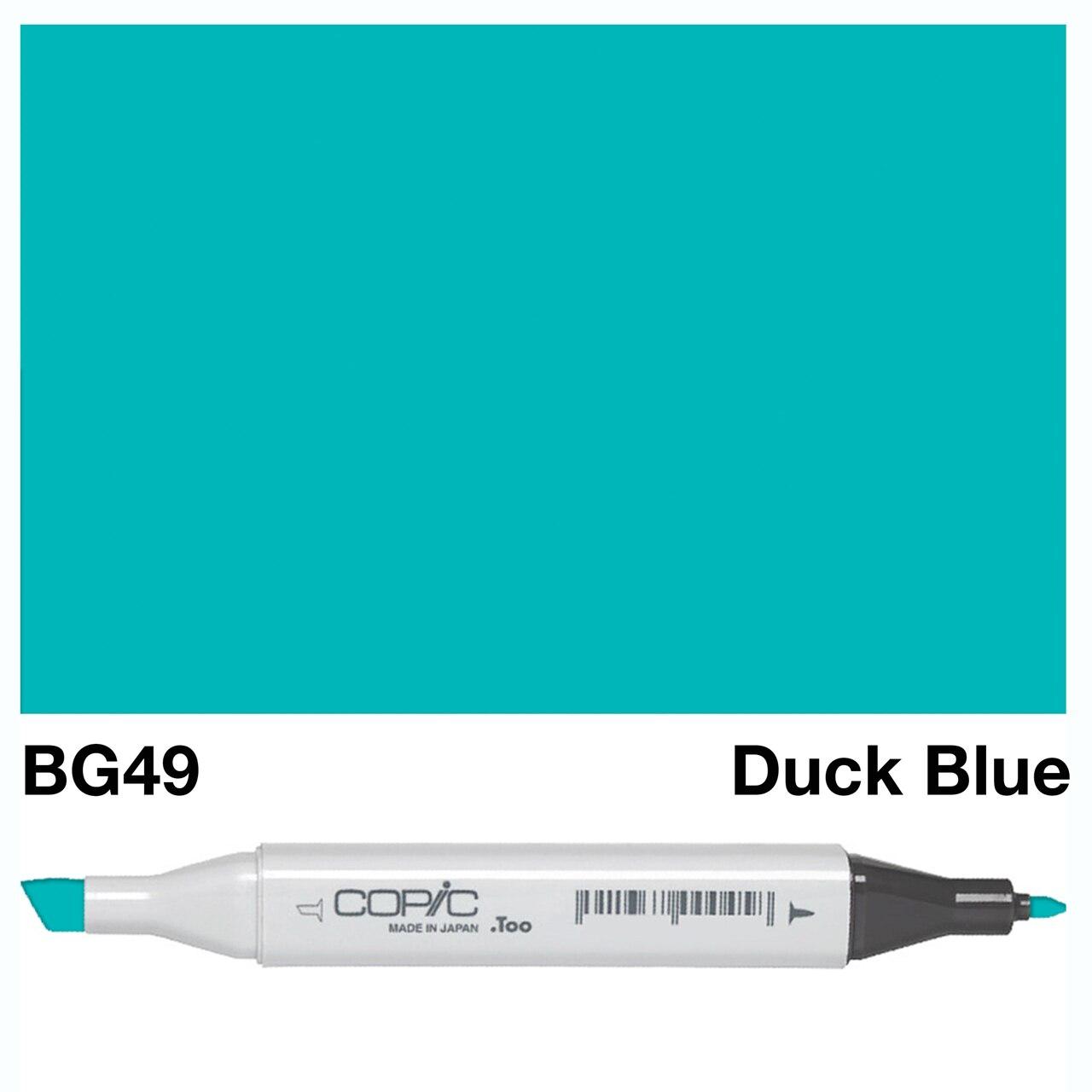 Copic - Original Marker - Duck Blue - BG49-ScrapbookPal