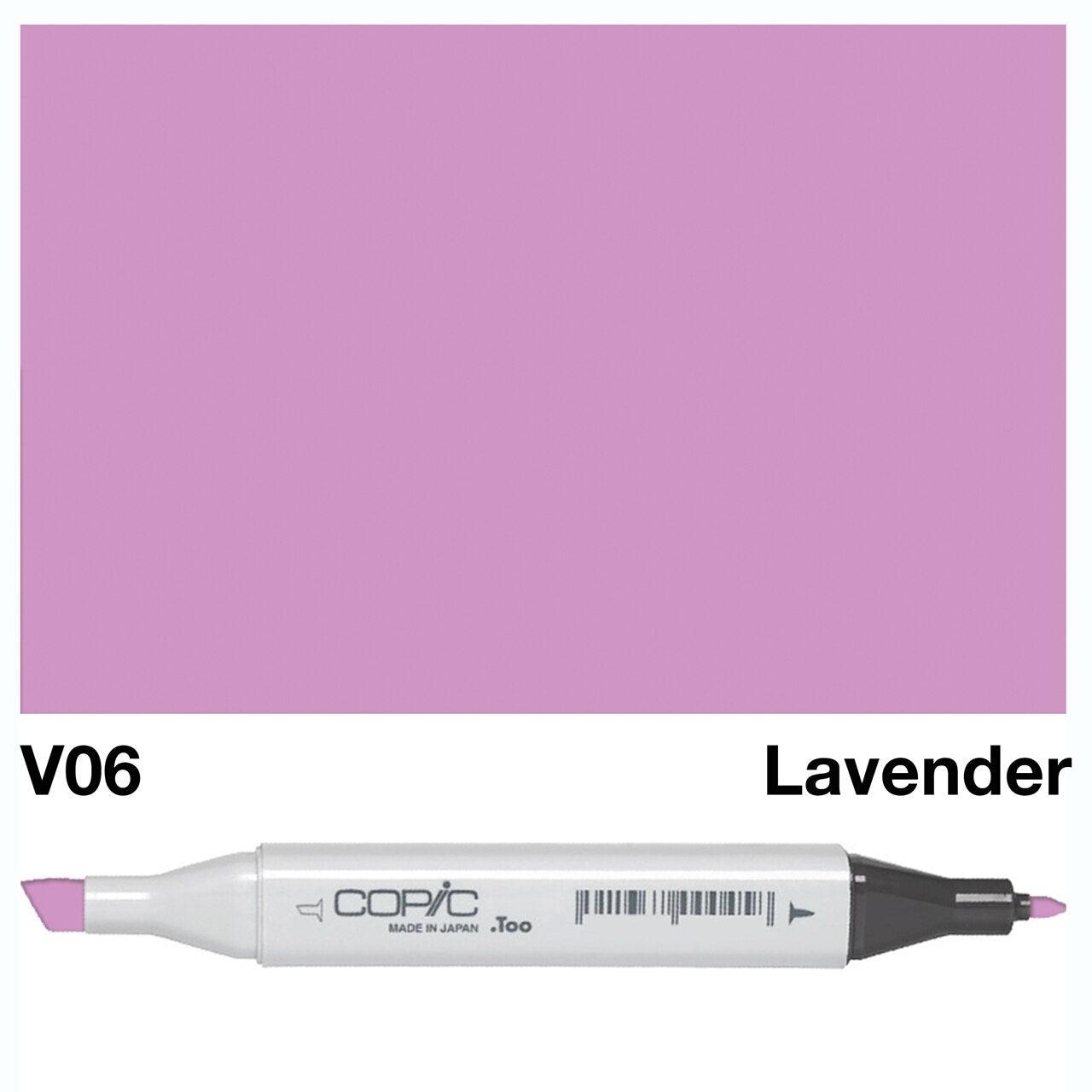 Copic - Original Marker - Lavender - V06-ScrapbookPal