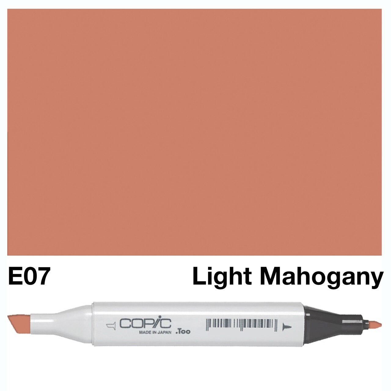 Copic - Original Marker - Light Mahogany - E07-ScrapbookPal