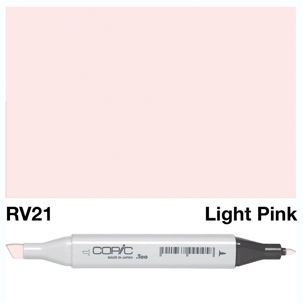 Copic - Original Marker - Light Pink - RV21-ScrapbookPal