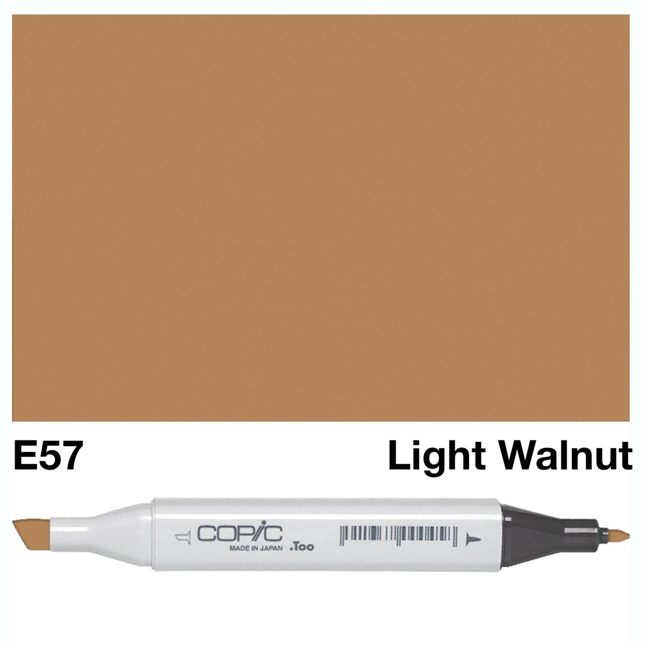 Copic - Original Marker - Light Walnut - E57-ScrapbookPal