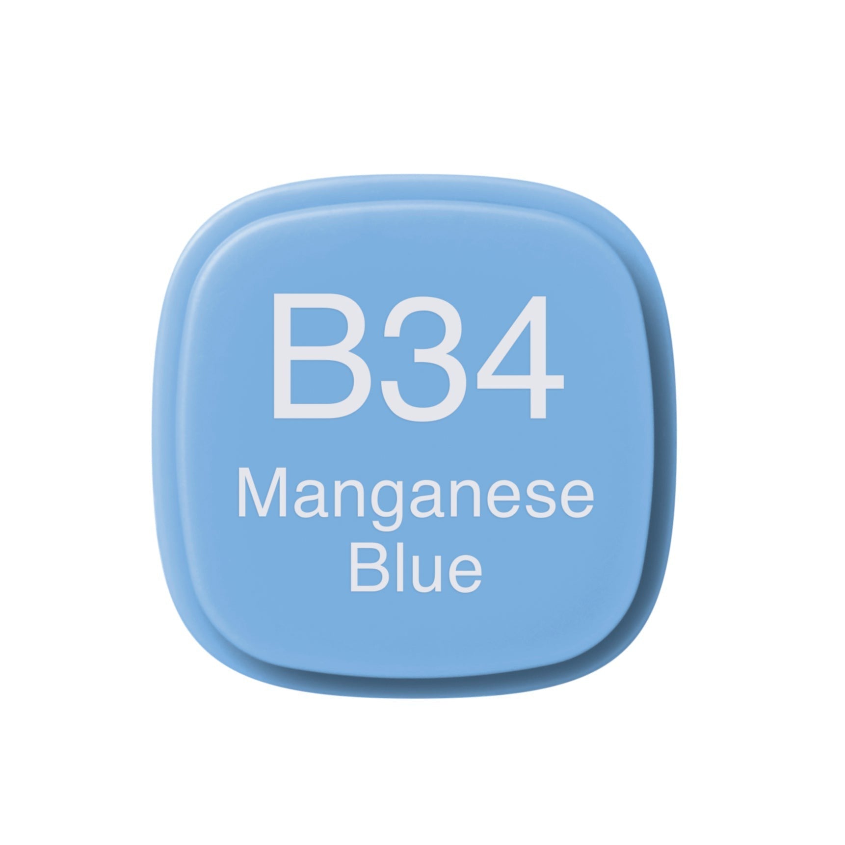 Copic - Original Marker - Manganese Blue - B34-ScrapbookPal