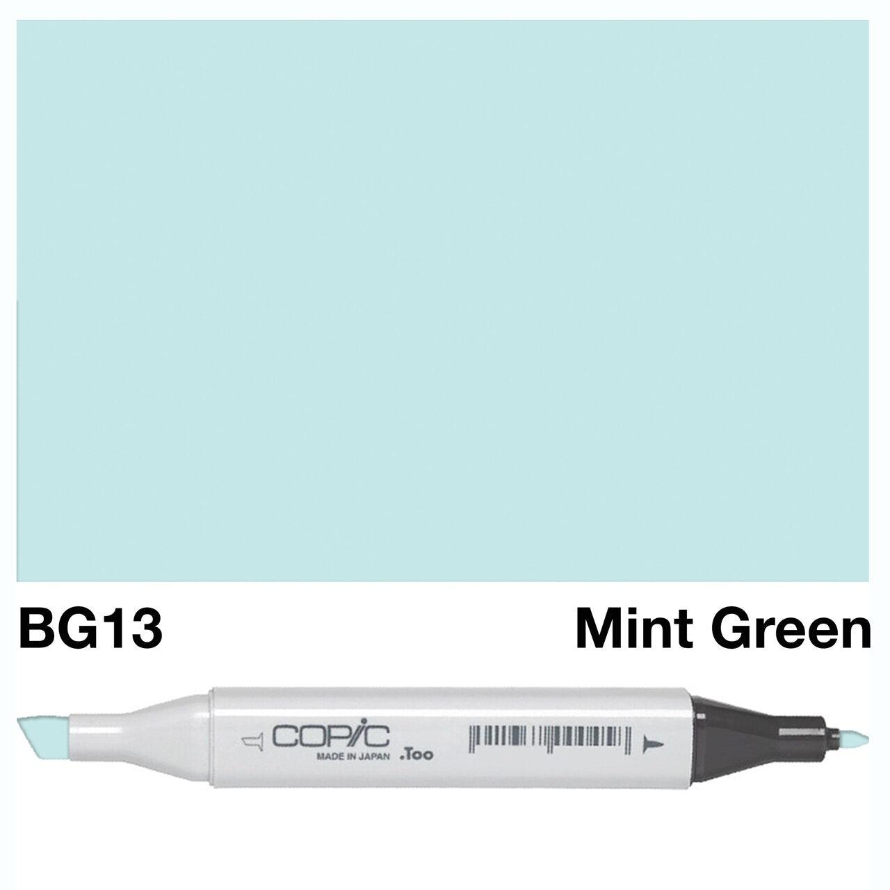 Copic - Original Marker - Mint Green - BG13 – ScrapbookPal