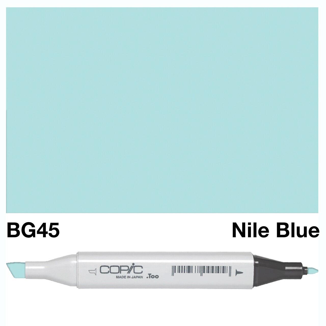 Copic - Original Marker - Nile Blue - BG45-ScrapbookPal