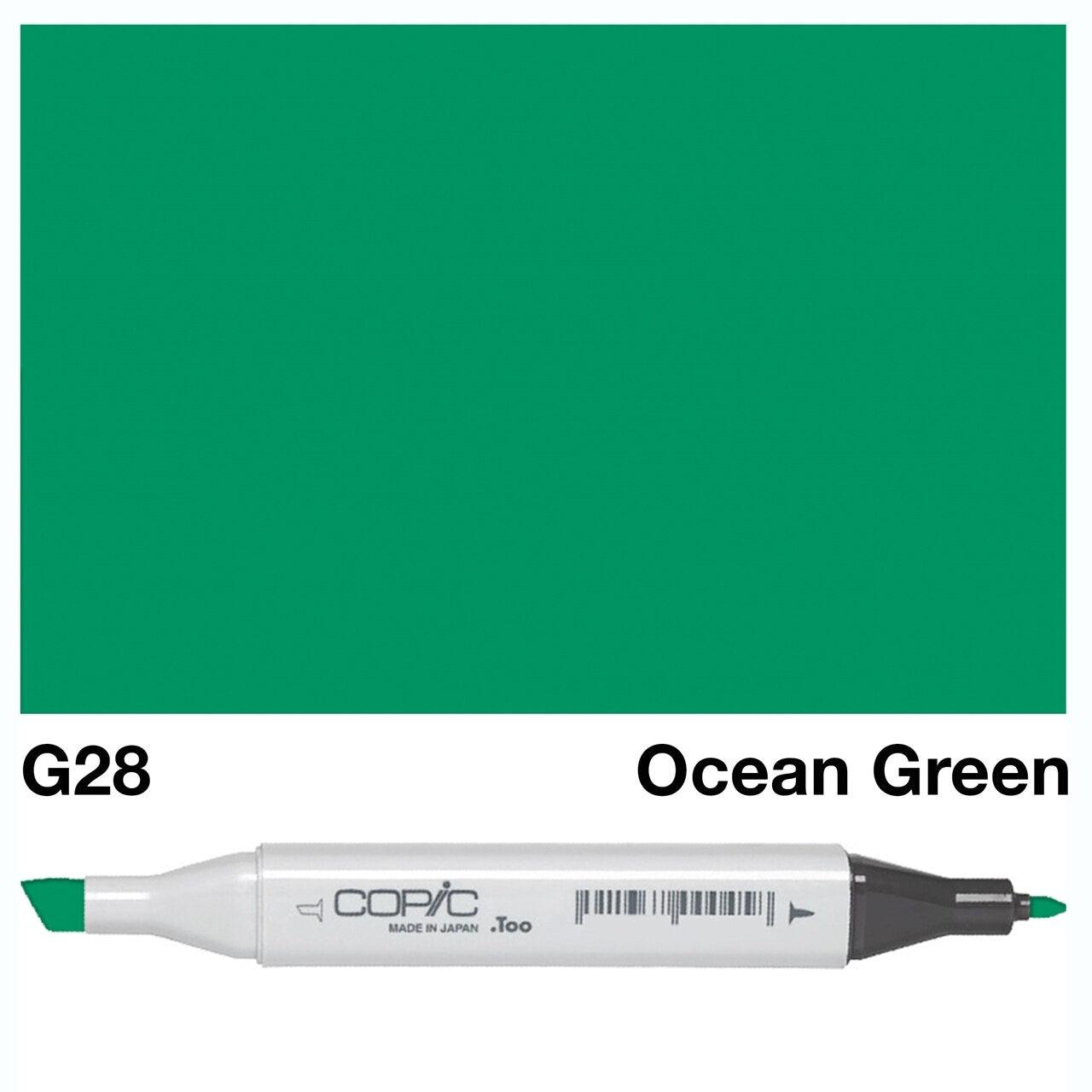 Copic - Original Marker - Ocean Green - G28-ScrapbookPal