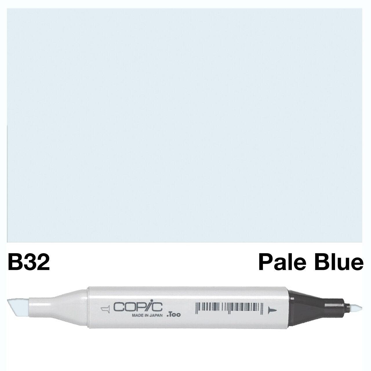 Copic - Original Marker - Pale Blue - B32-ScrapbookPal