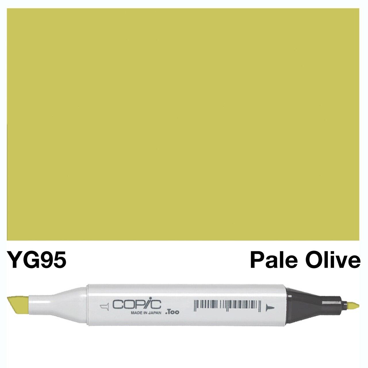 Copic - Original Marker - Pale Olive - YG95-ScrapbookPal