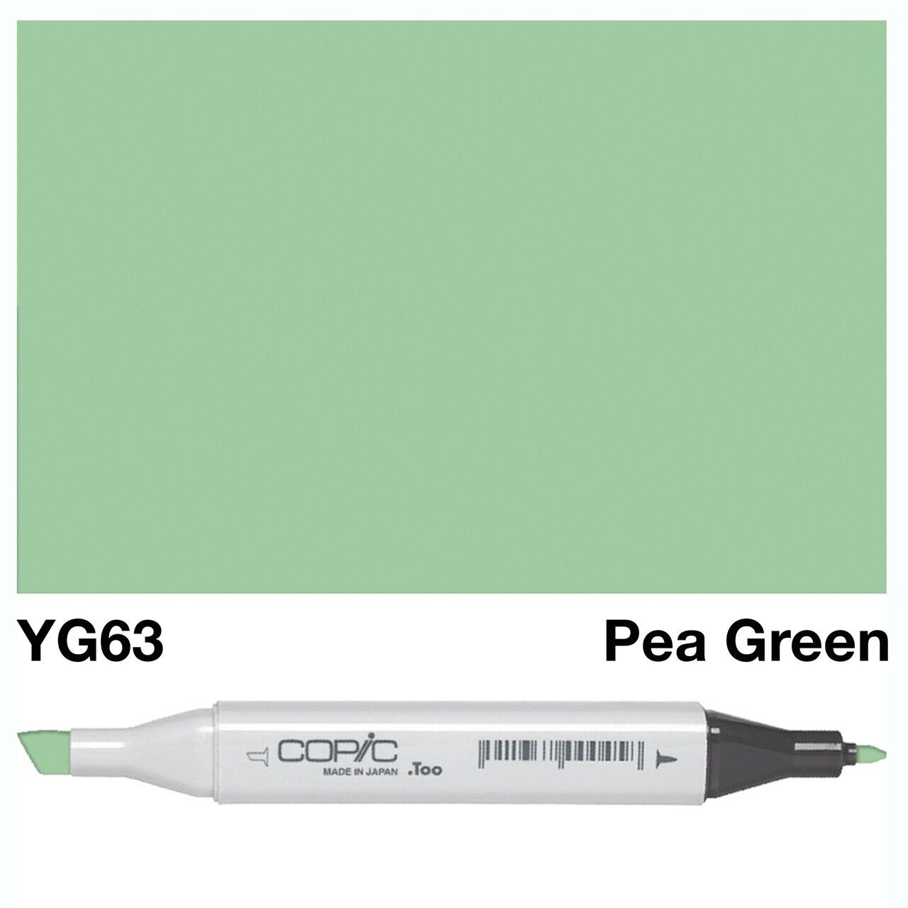 Copic - Original Marker - Pea Green - YG63-ScrapbookPal