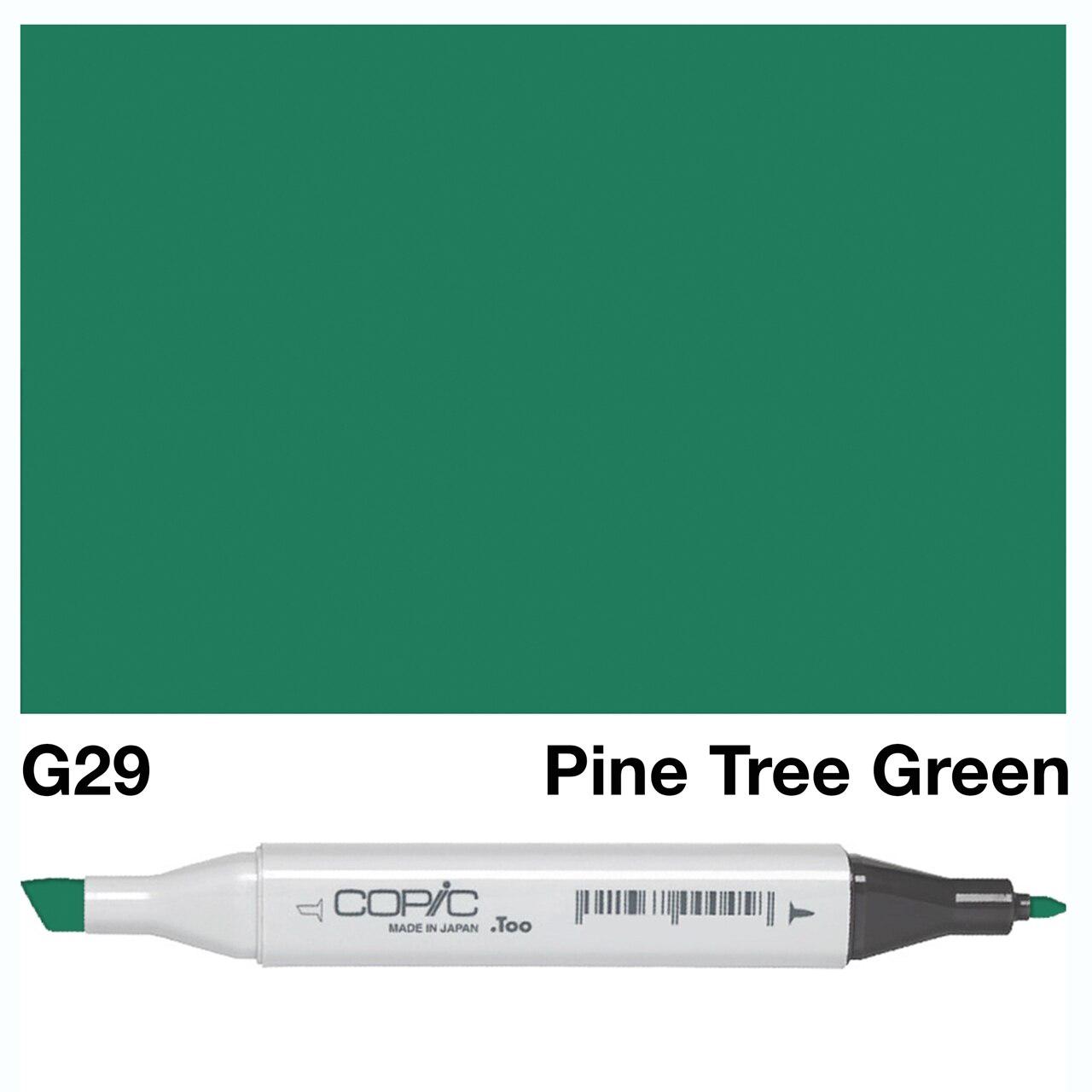 Copic - Original Marker - Pine Tree Green - G29-ScrapbookPal