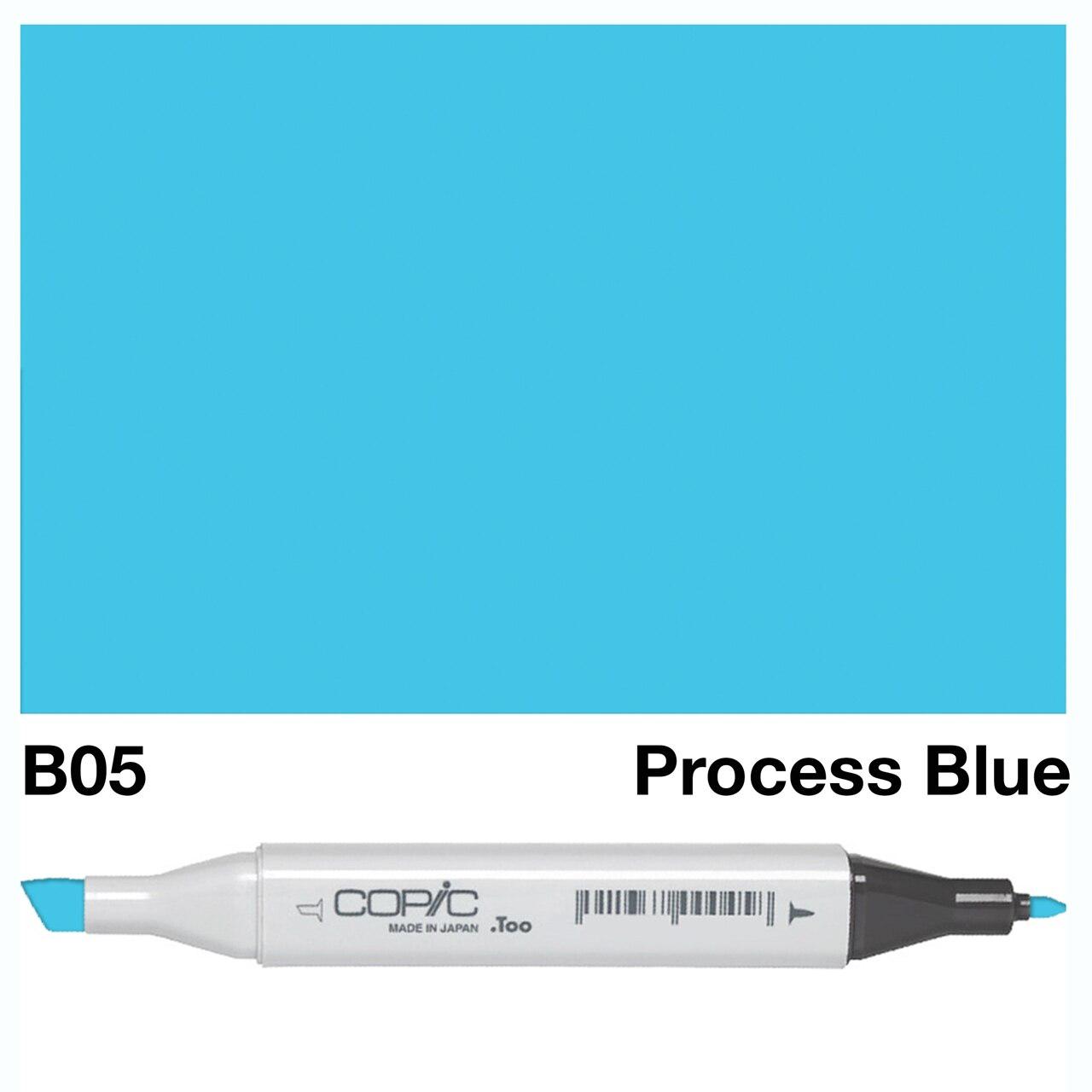 Copic - Original Marker - Process Blue - B05-ScrapbookPal