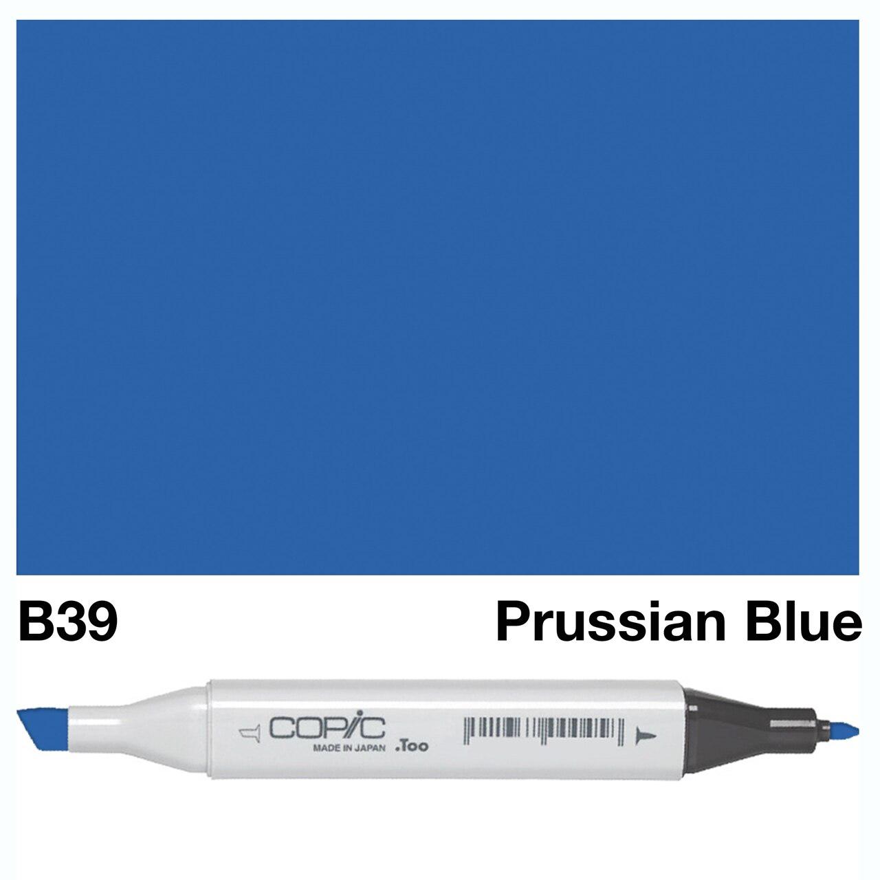 Copic - Original Marker - Prussian Blue - B39-ScrapbookPal