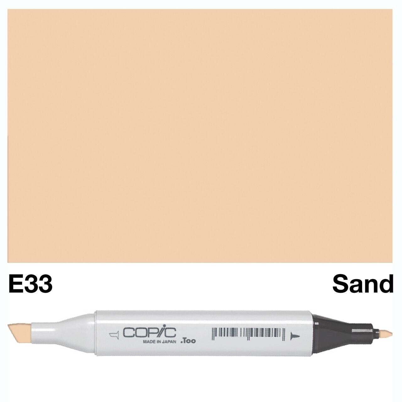 Copic - Original Marker - Sand - E33-ScrapbookPal