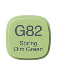 Copic - Original Marker - Spring Dim Green - G82-ScrapbookPal