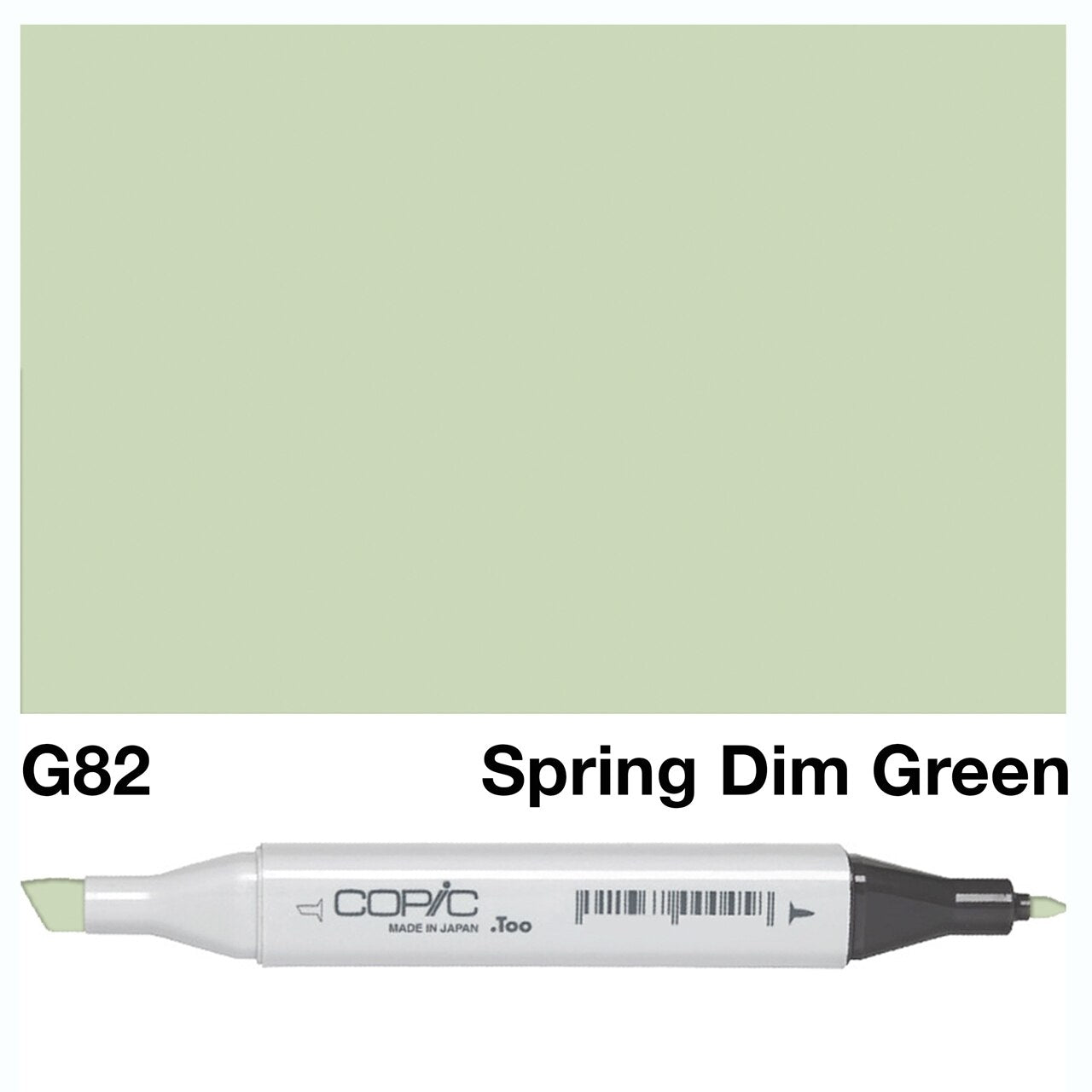 Copic - Original Marker - Spring Dim Green - G82-ScrapbookPal