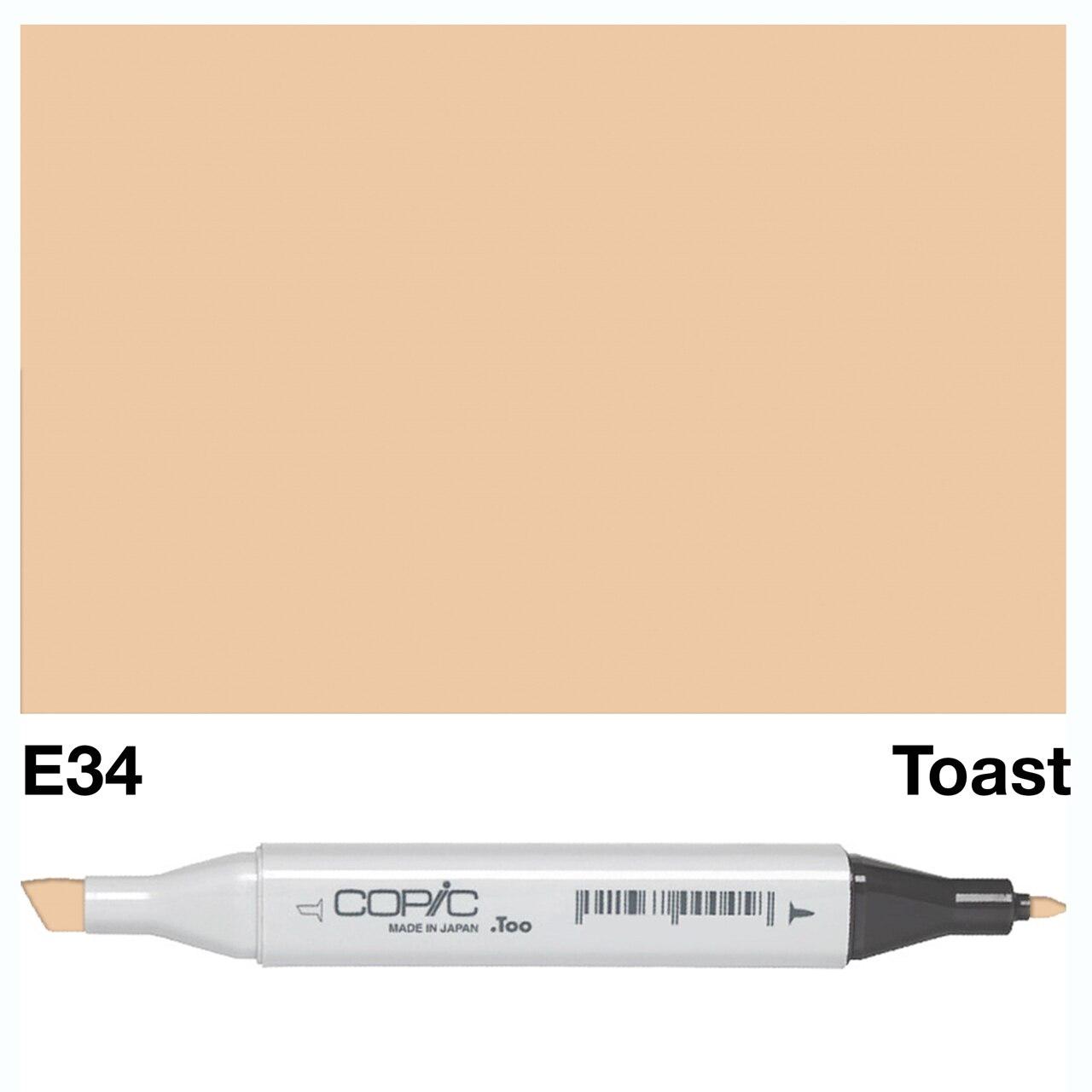 Copic - Original Marker - Toast - E34-ScrapbookPal