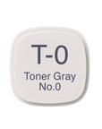 Copic - Original Marker - Toner Gray No. 0 - T0-ScrapbookPal