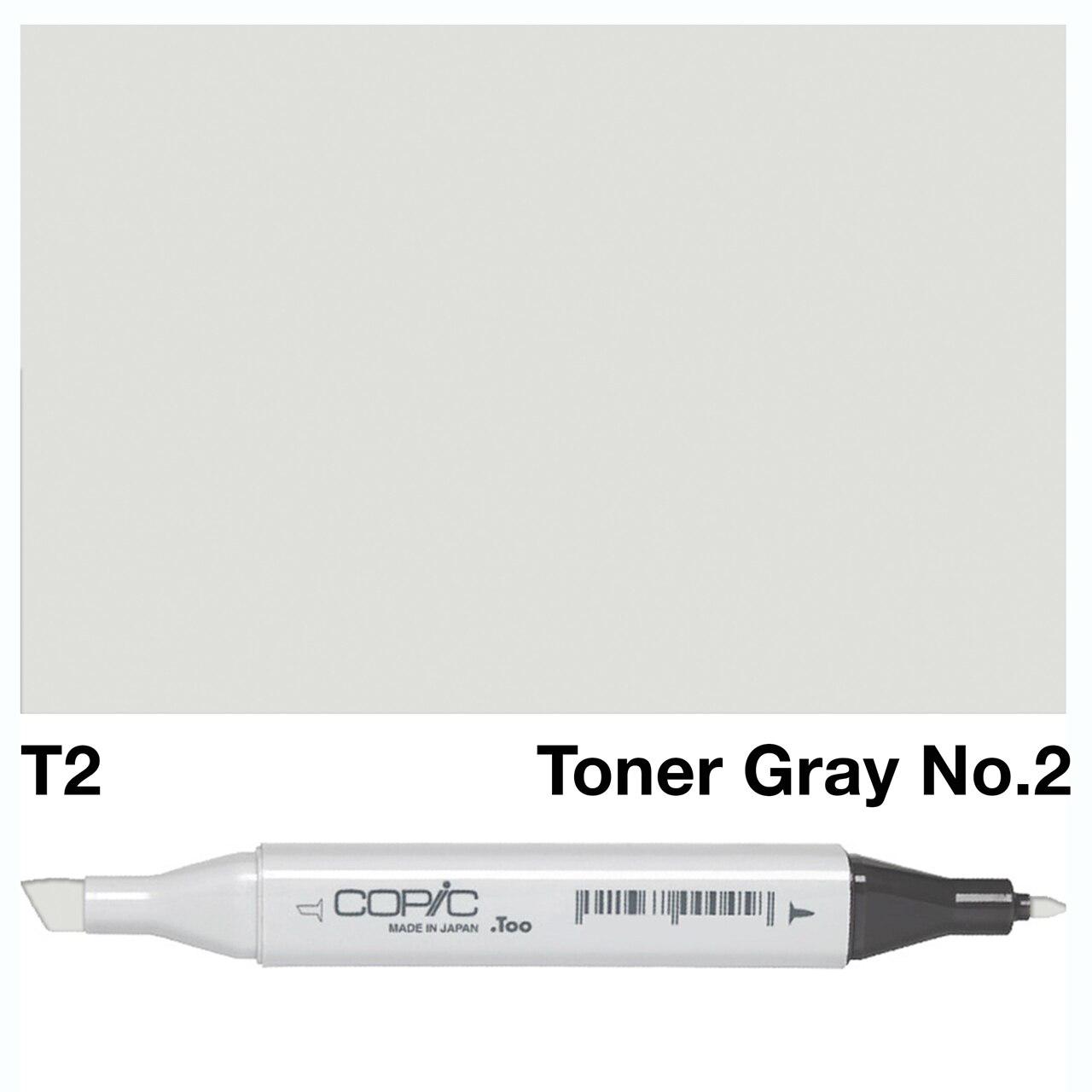 Copic - Original Marker - Toner Gray No. 2 - T2-ScrapbookPal
