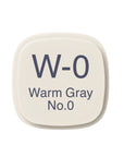 Copic - Original Marker - Warm Gray - W0-ScrapbookPal