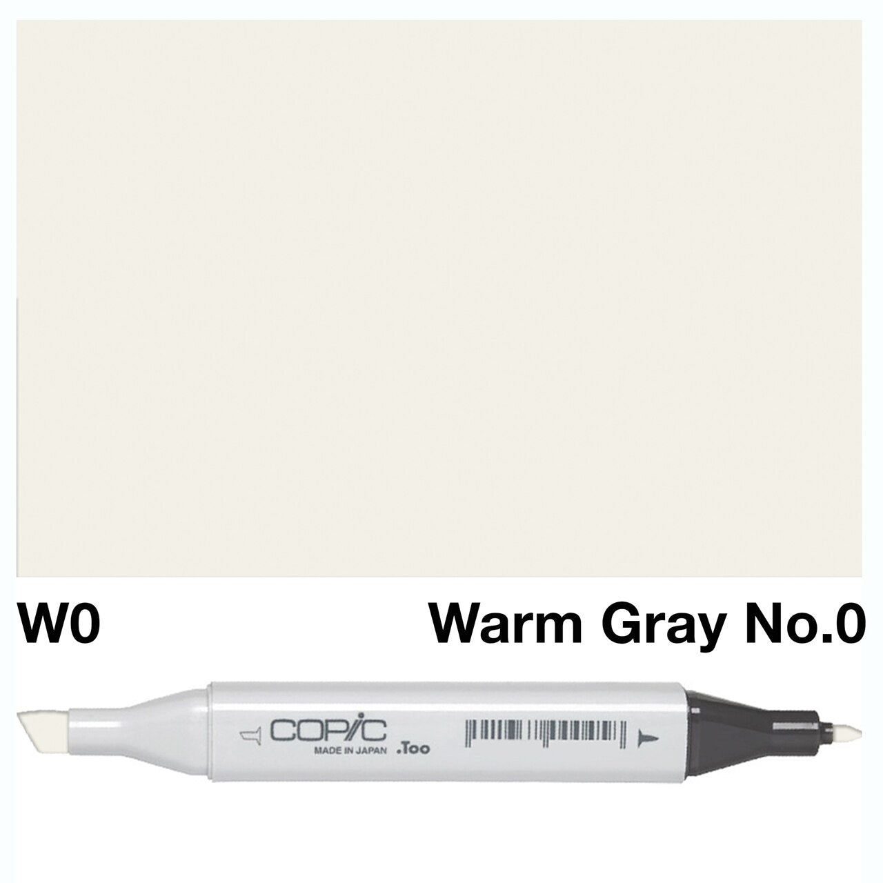 Copic - Original Marker - Warm Gray - W0-ScrapbookPal