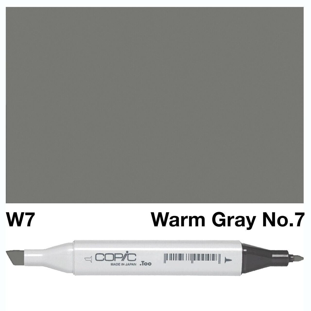 Copic - Original Marker - Warm Gray - W7-ScrapbookPal