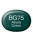 Copic - Sketch Marker - Abyss Green - BG75-ScrapbookPal