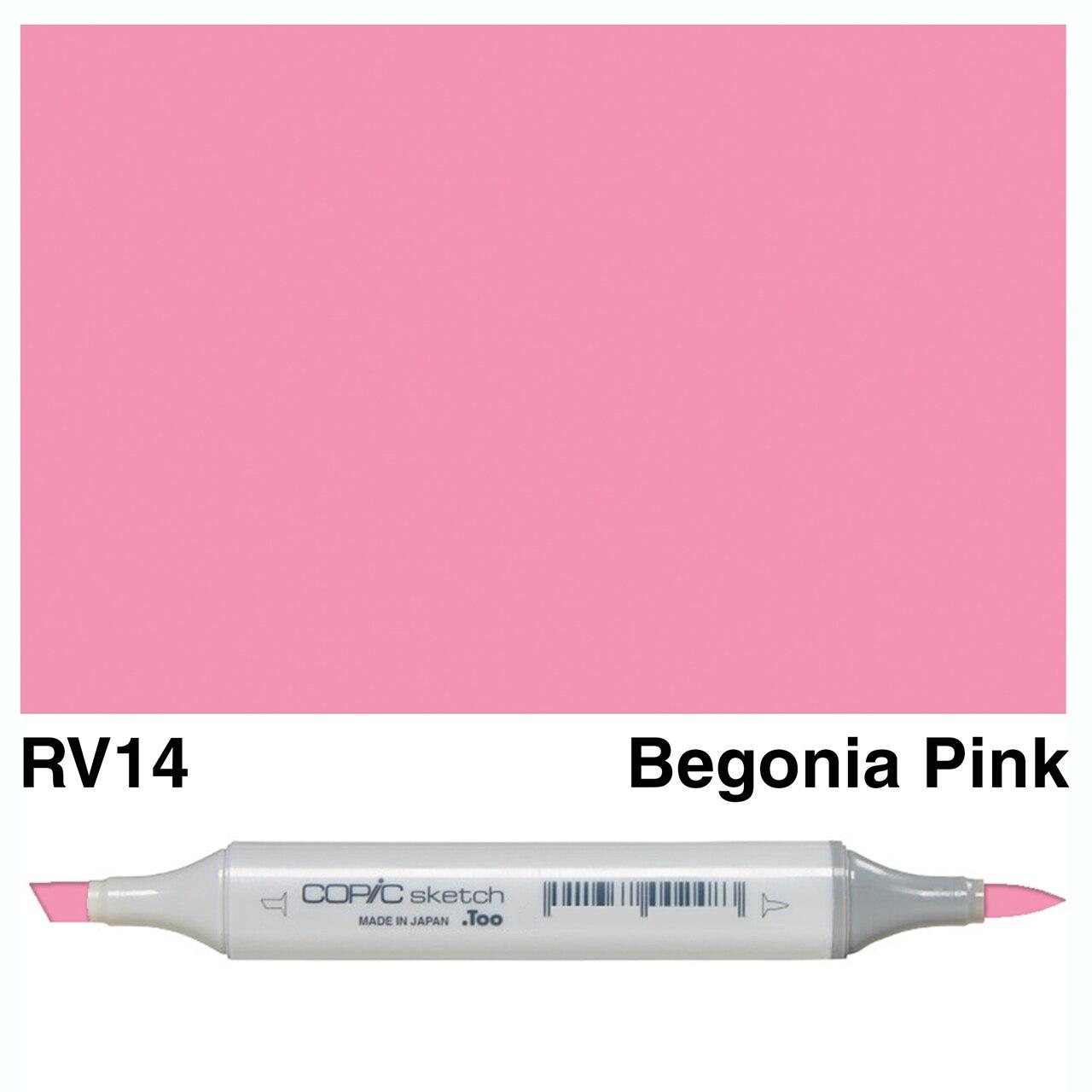 Copic - Sketch Marker - Begonia Pink - RV14-ScrapbookPal