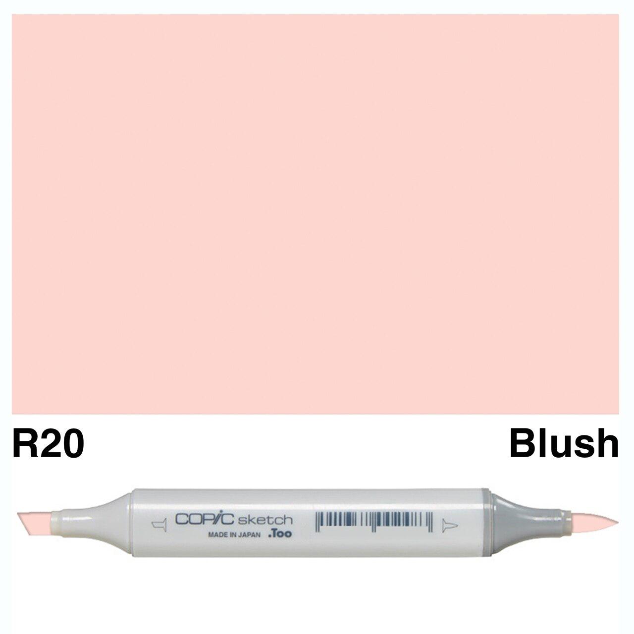 Copic - Sketch Marker - Blush - R20-ScrapbookPal