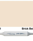 Copic - Sketch Marker - Brick Beige - E31-ScrapbookPal