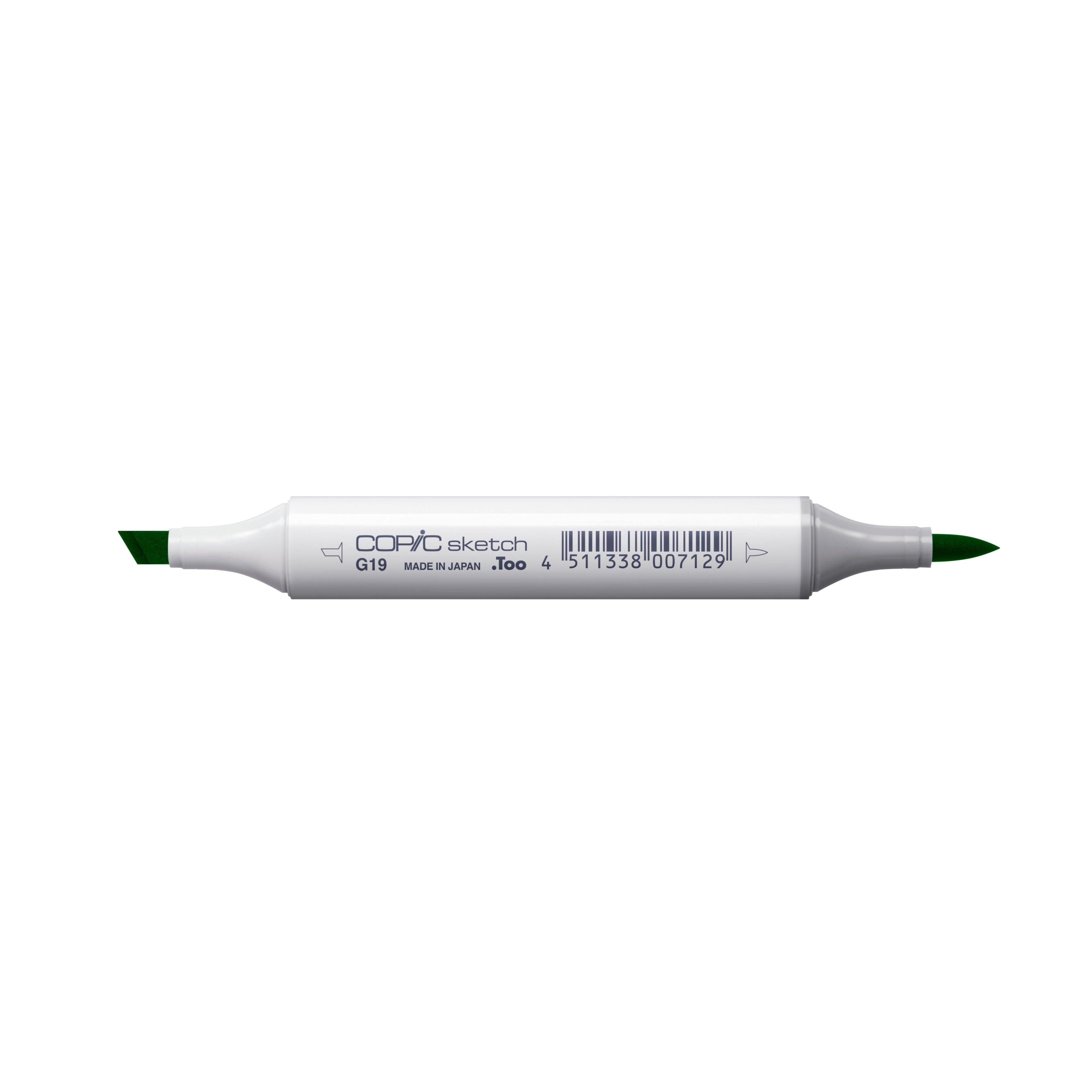 Copic - Sketch Marker - Bright Parrot Green - G19 – ScrapbookPal