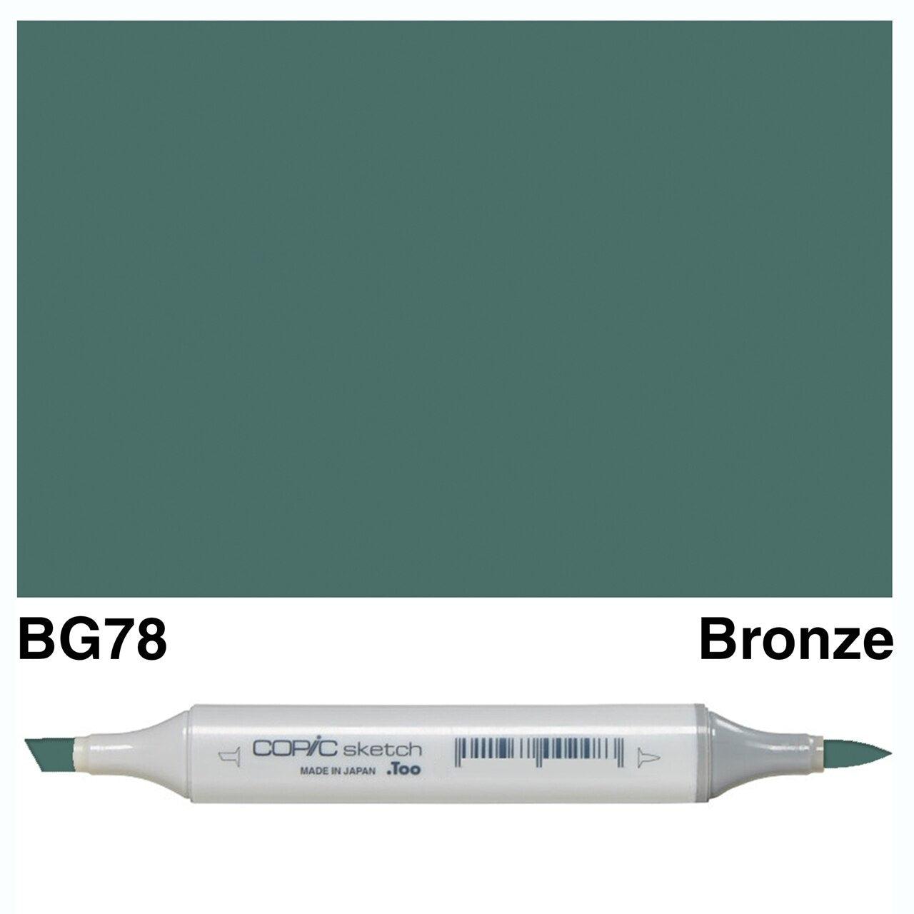 Copic - Sketch Marker - Bronze - BG78-ScrapbookPal