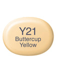 Copic - Sketch Marker - Buttercup Yellow - Y21-ScrapbookPal