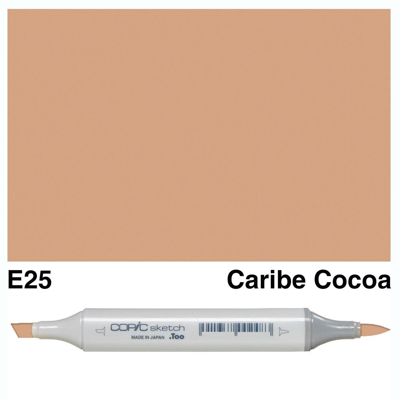 Copic - Sketch Marker - Caribe Cocoa - E25-ScrapbookPal