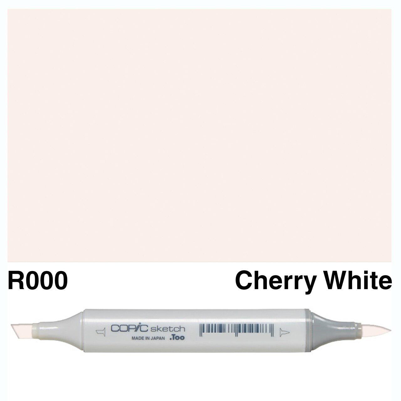 Copic - Sketch Marker - Cherry White - R000 – ScrapbookPal