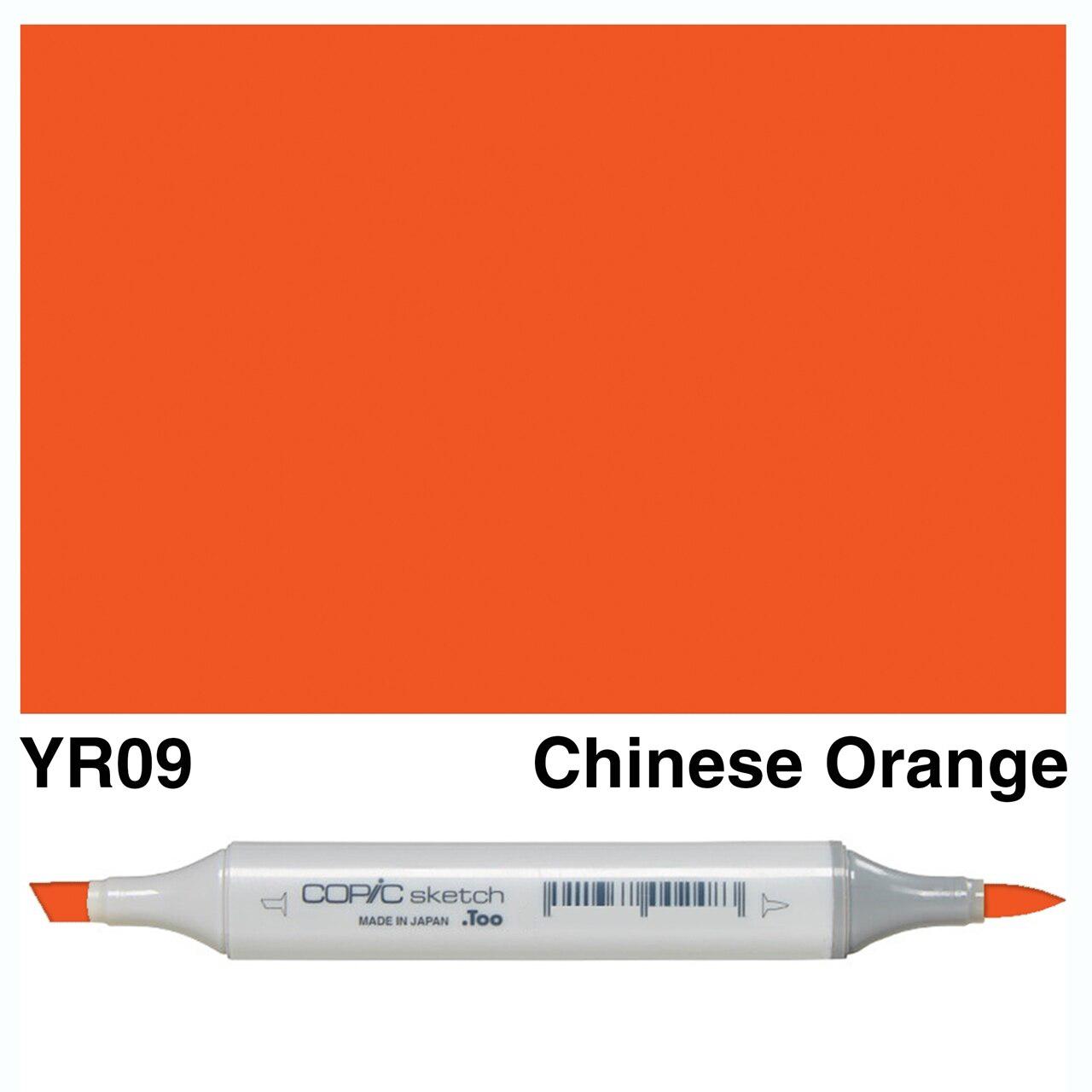 Copic - Sketch Marker - Chinese Orange - YR09-ScrapbookPal