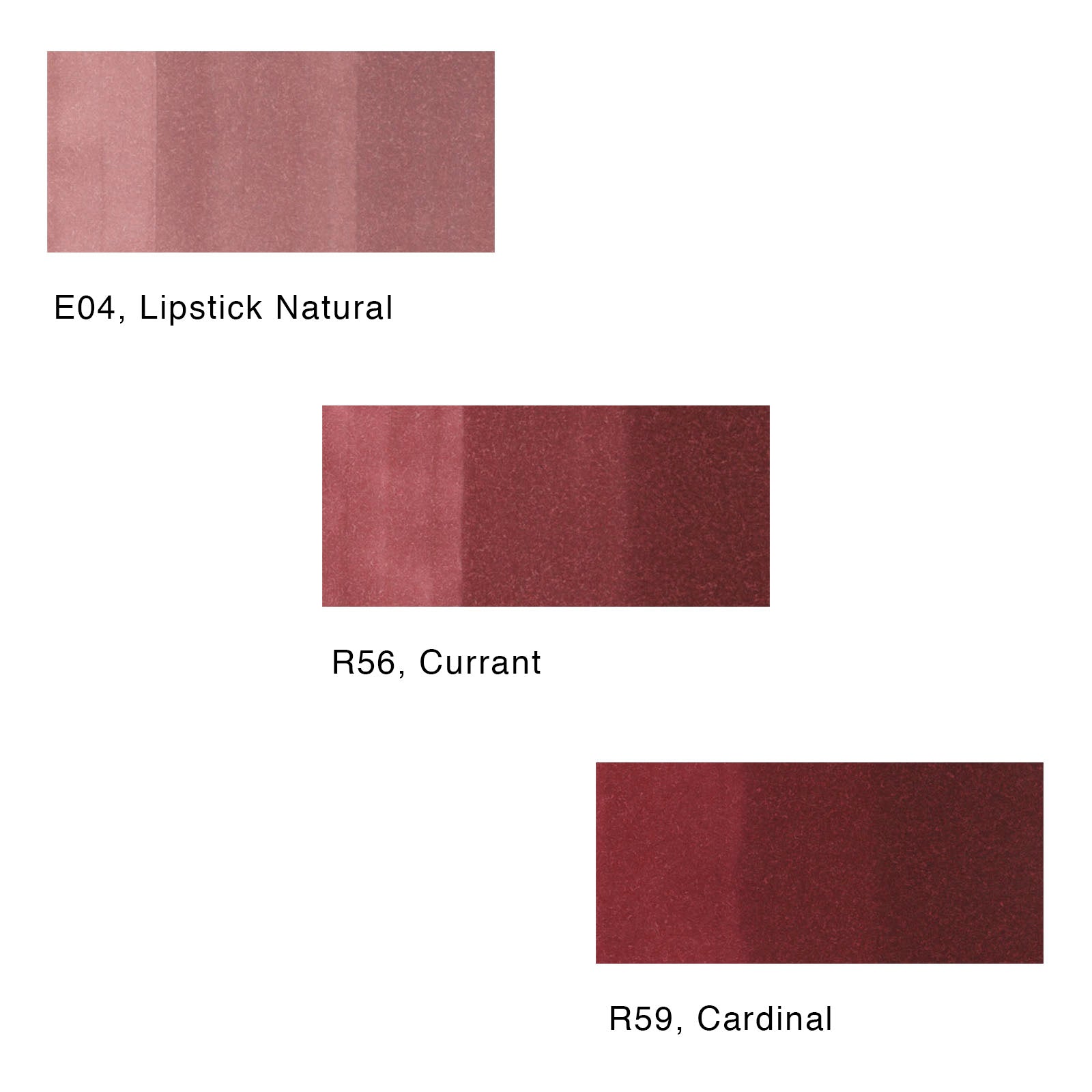 Copic - Sketch Marker Color Fusion - Set 3 Reds, 3 pk-ScrapbookPal