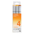 Copic - Sketch Marker Color Fusion - Set 4 Oranges, 3 pk-ScrapbookPal