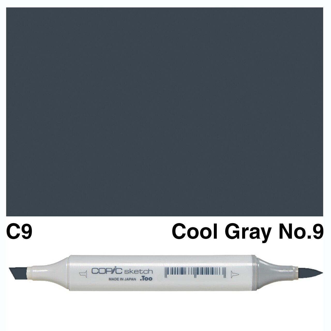 Copic - Sketch Marker - Cool Gray No. 9 - C9-ScrapbookPal