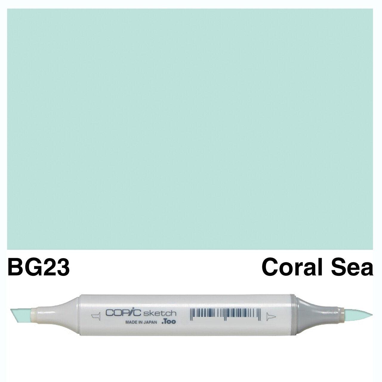 Copic - Sketch Marker - Coral Sea - BG23-ScrapbookPal