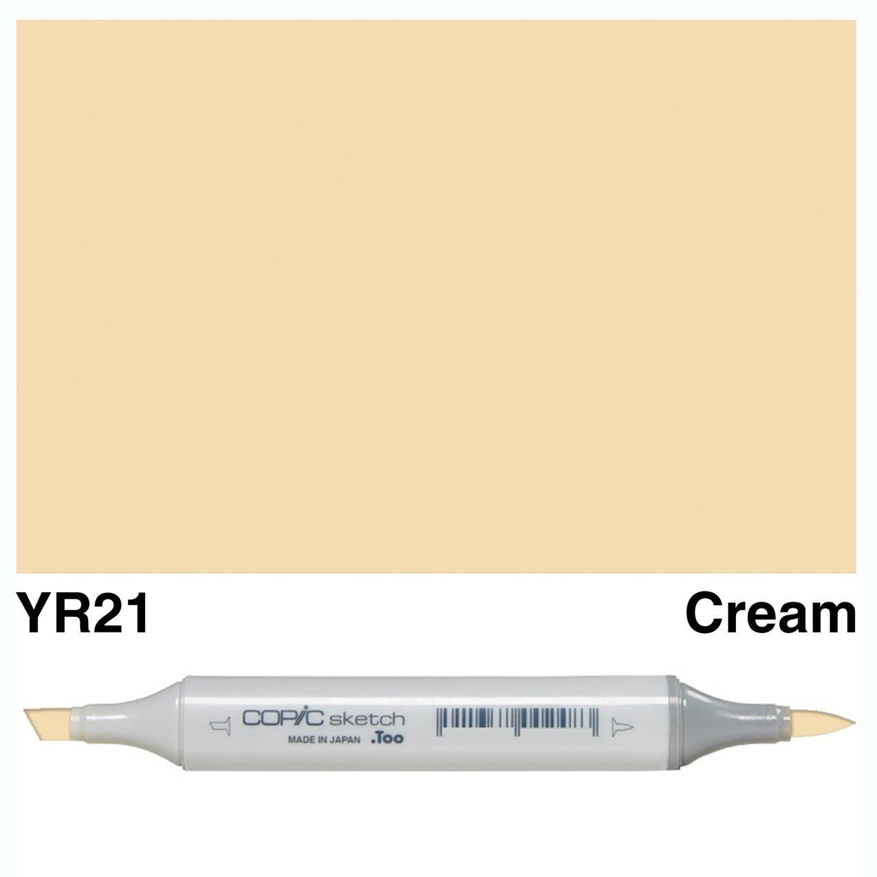 Copic - Sketch Marker - Cream - YR21-ScrapbookPal