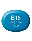 Copic - Sketch Marker - Cyanine Blue - B16-ScrapbookPal