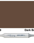 Copic - Sketch Marker - Dark Bark - E49-ScrapbookPal