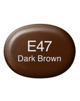 Copic - Sketch Marker - Dark Brown - E47-ScrapbookPal