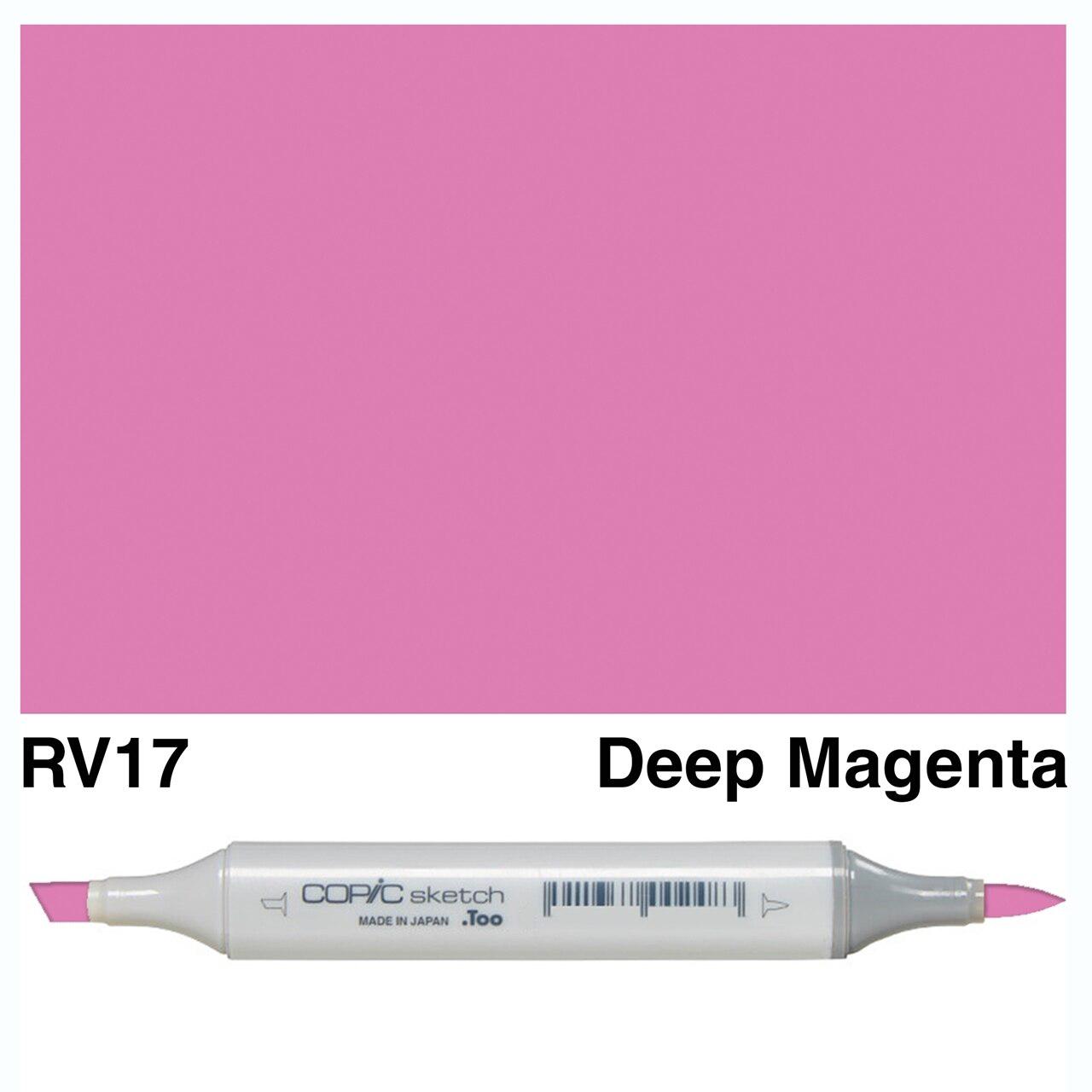 Copic - Sketch Marker - Deep Magenta - RV17-ScrapbookPal