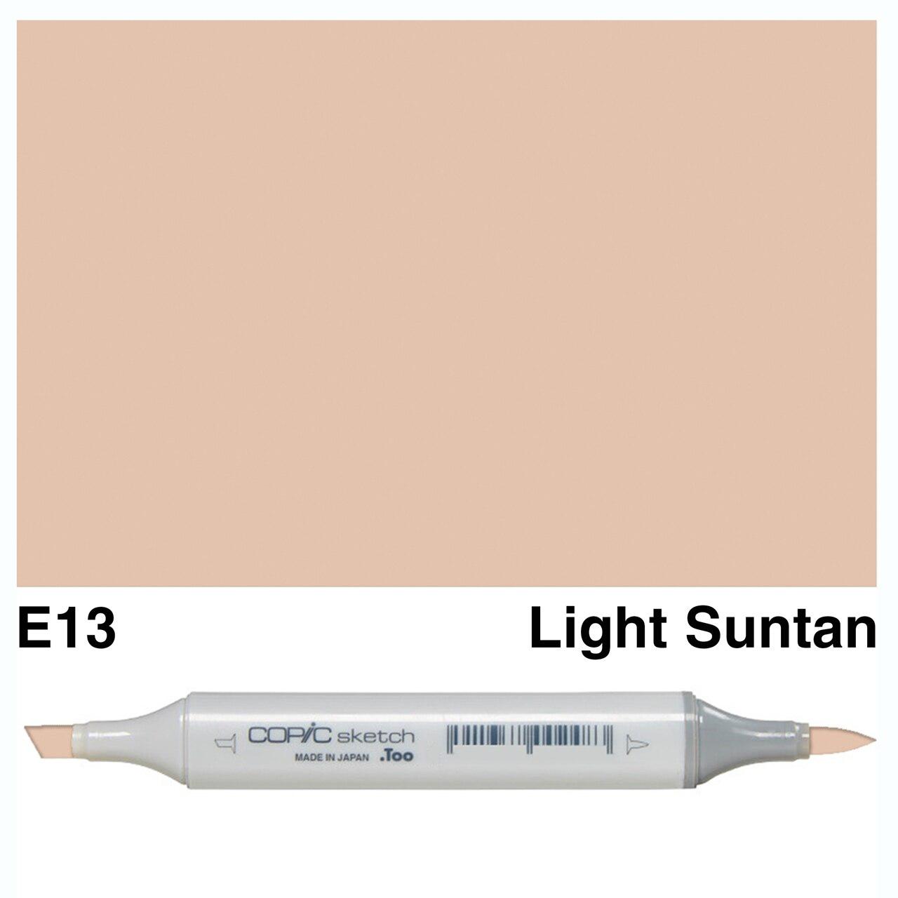 Copic - Sketch Marker - Desert Sand - E13-ScrapbookPal